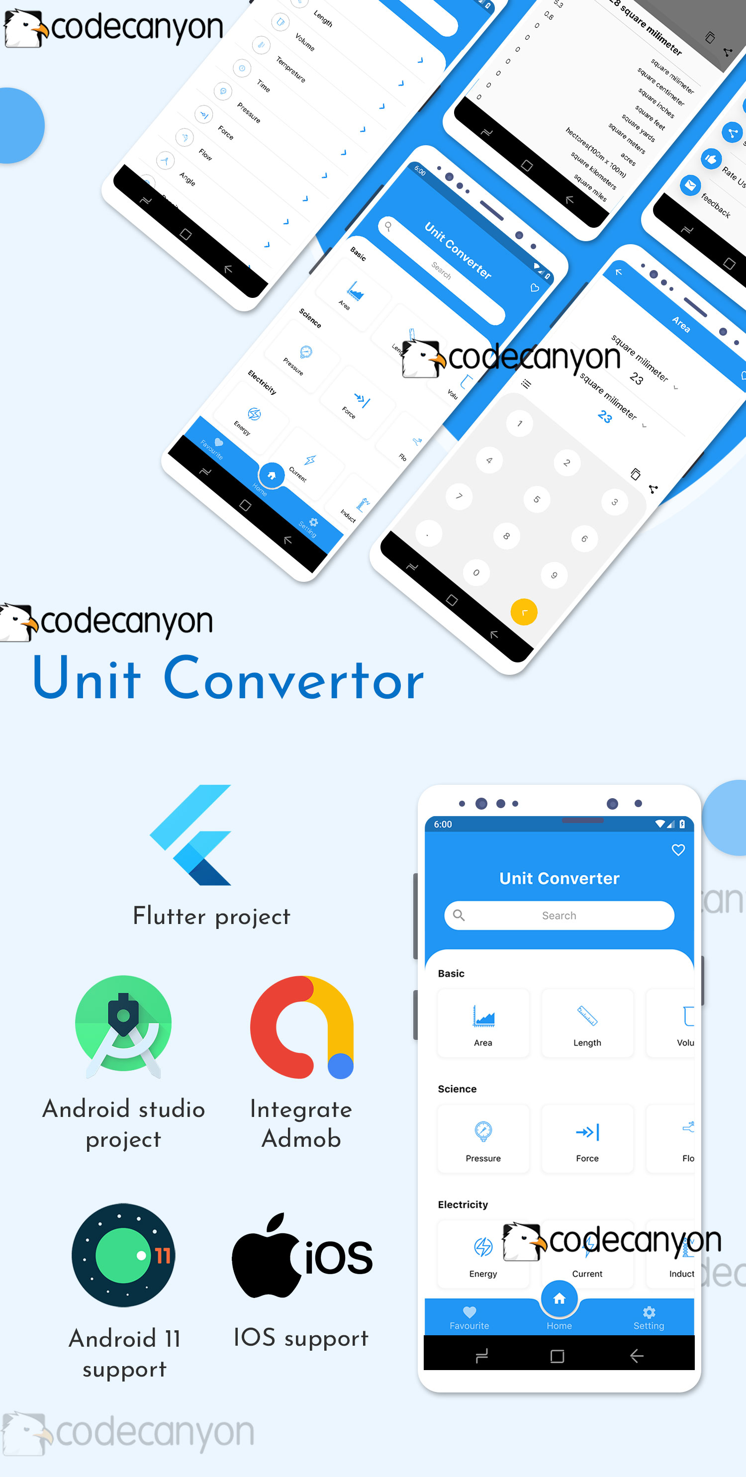 Unit Converter - Flutter Full Application with admob ready to publish - 9