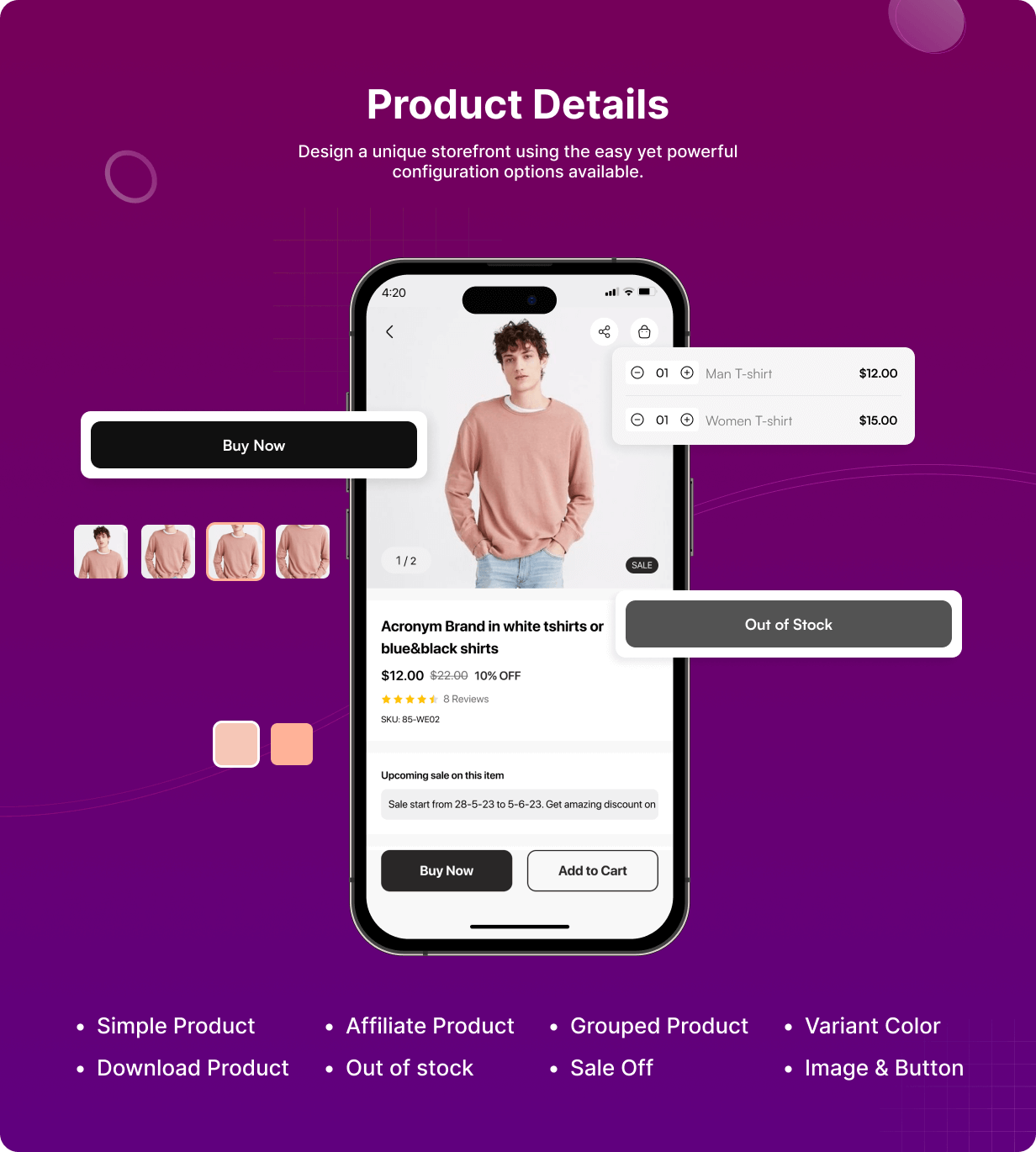 Bloom Store App - E-commerce Store app in Flutter 3.x (Android, iOS) with WooCommerce Full App