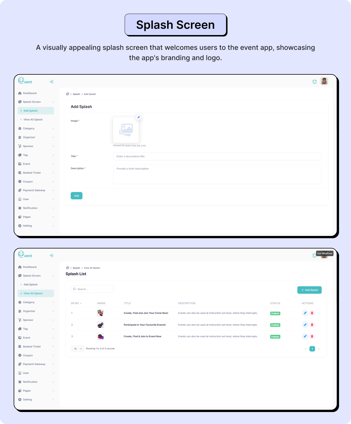 InClub: Event Management in Flutter with Node.js Backend | Complete event planner App