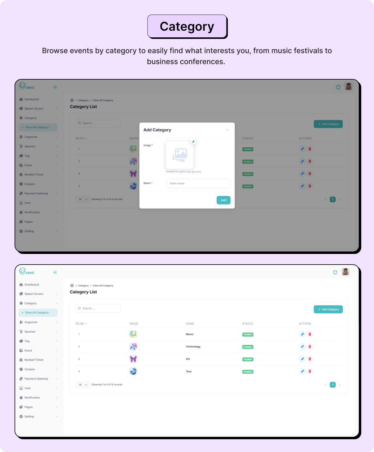 InClub: Event Management in Flutter with Node.js Backend | Complete event planner App