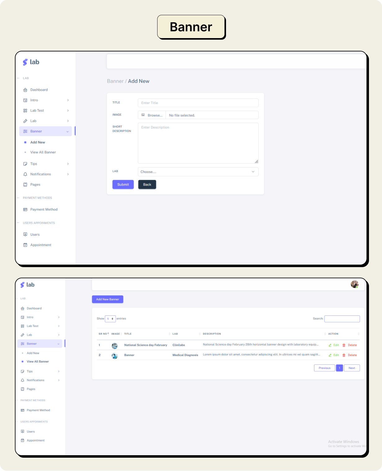 Pathology: Book Lab Testing Full App in Flutter with Node.js Backend | Lab Portal App