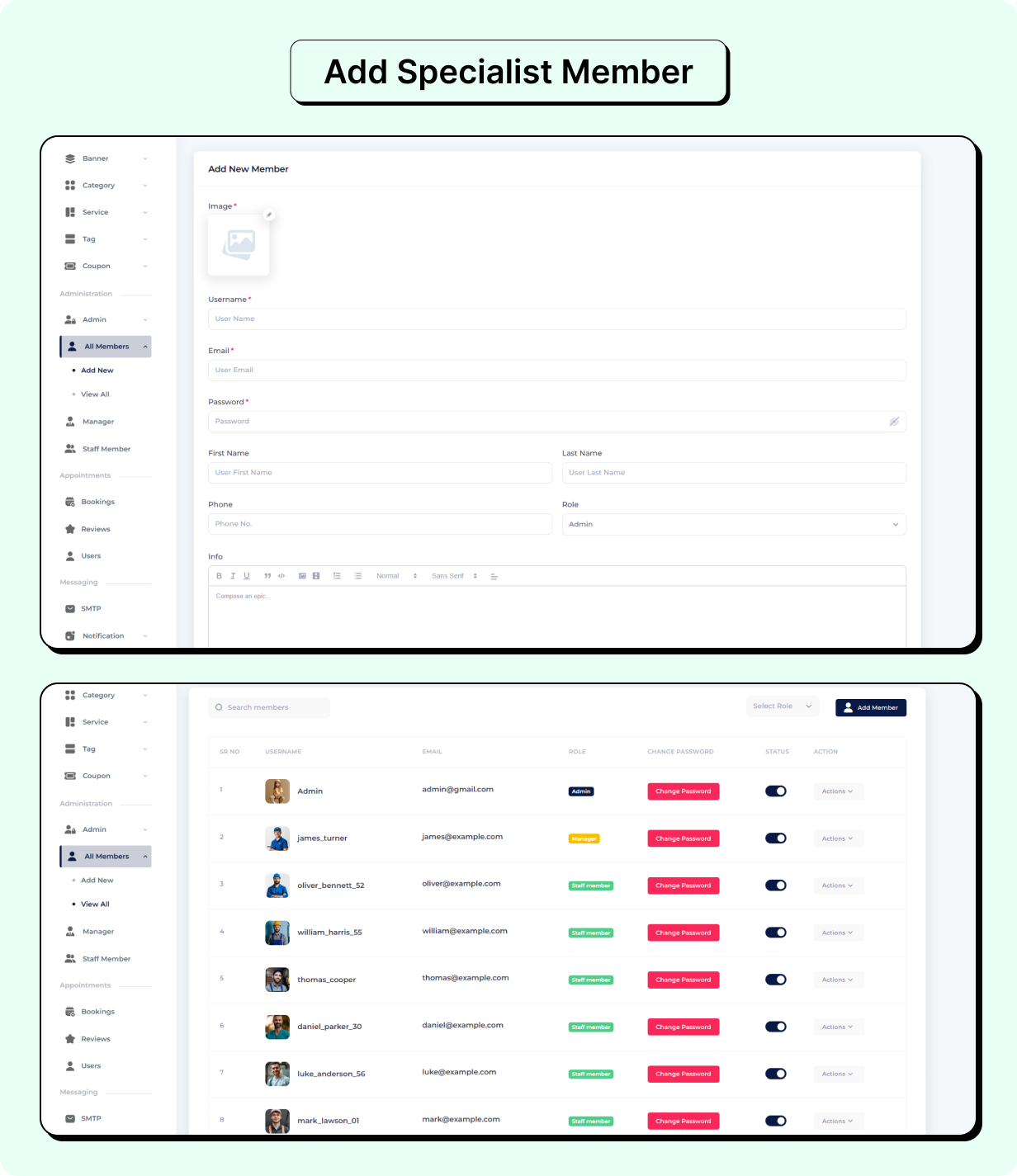 Plumber Services Booking Full app in Flutter (Android, iOS) with Node.js Backend App