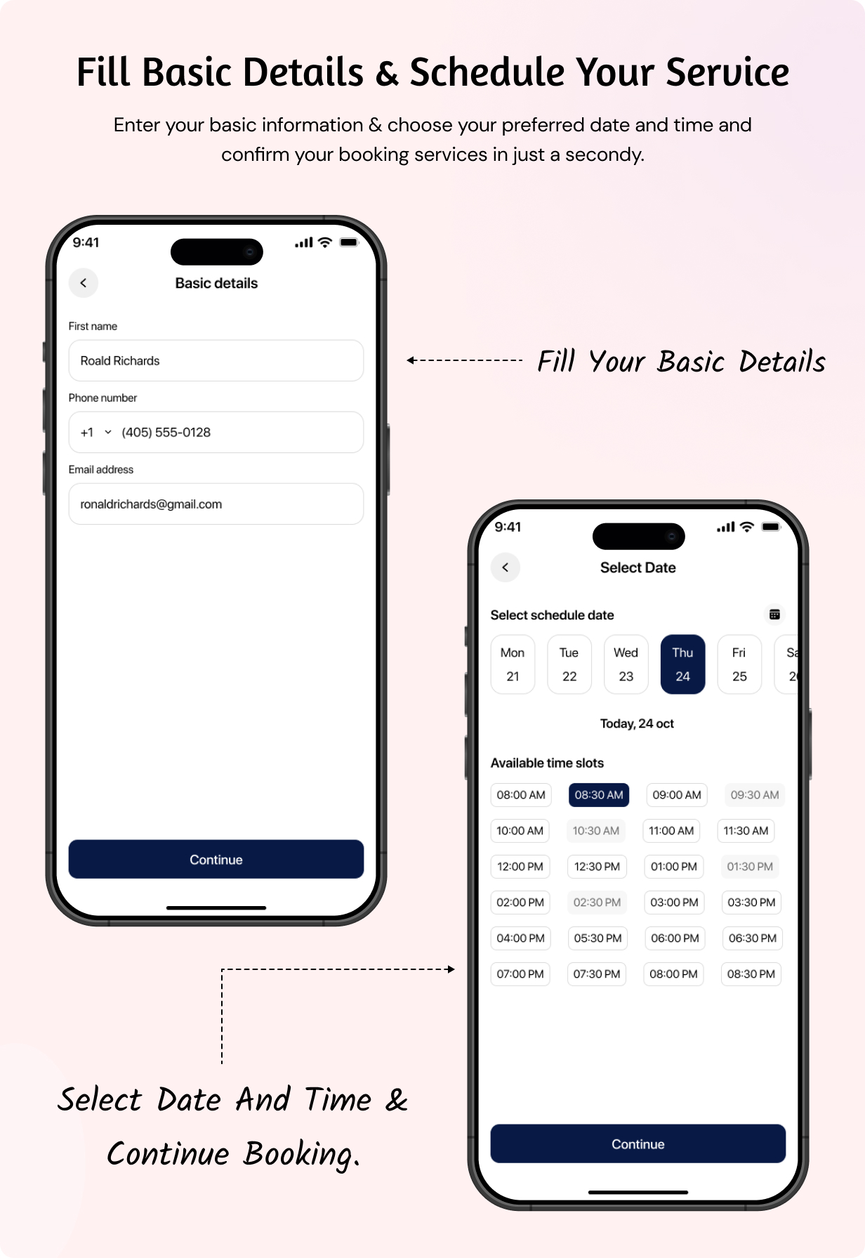 Plumber Services Booking Full app in Flutter (Android, iOS) with Node.js Backend App