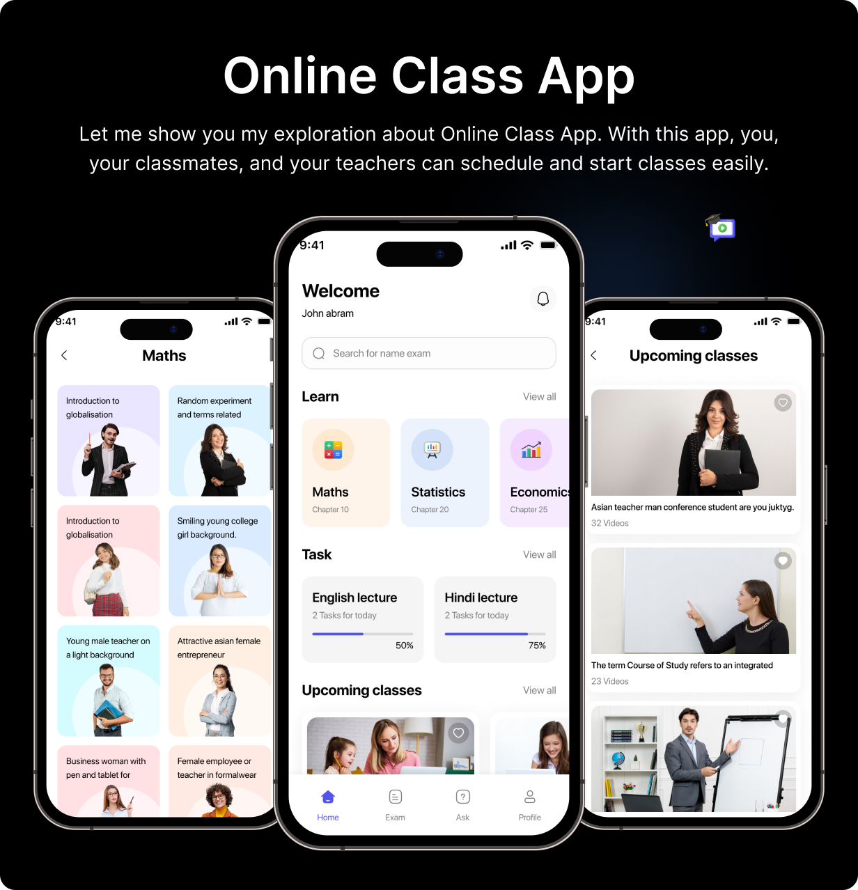 EduMaster UI template - Online Exam Preparation app in Flutter (Android, ios) | StudyBoost App - 4
