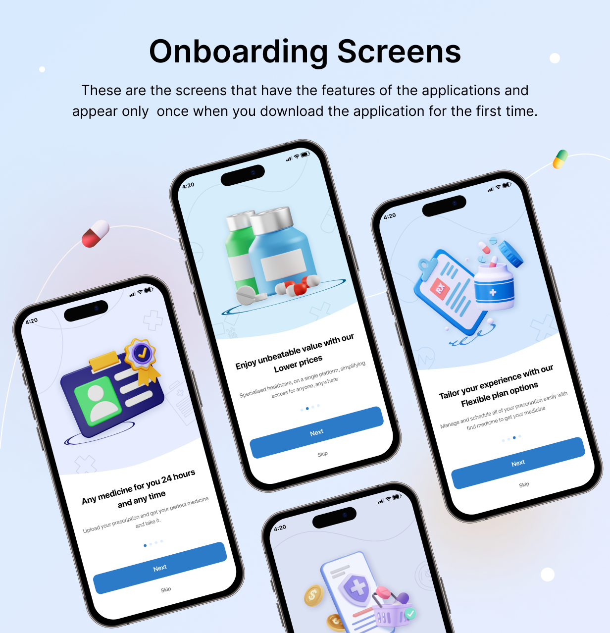 MedLocator UI Template: find medicine app in Flutter(Android, iOS) App | Pill Finder App