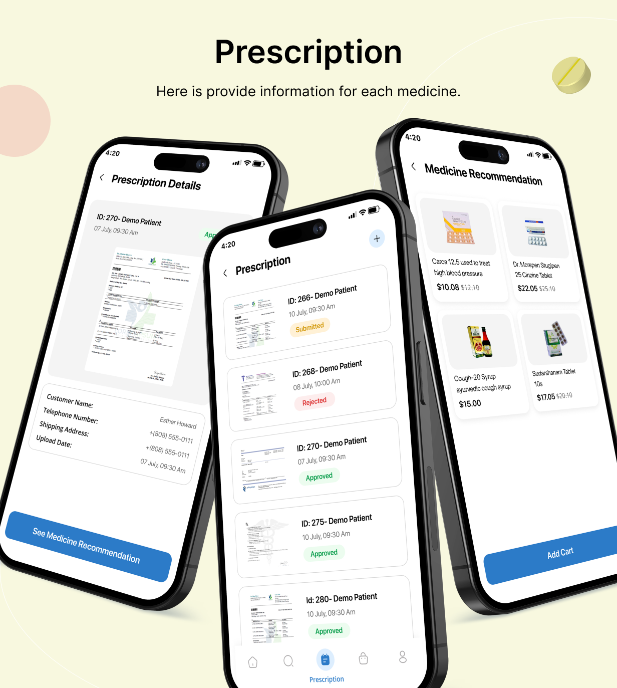 MedLocator UI Template: find medicine app in Flutter(Android, iOS) App | Pill Finder App