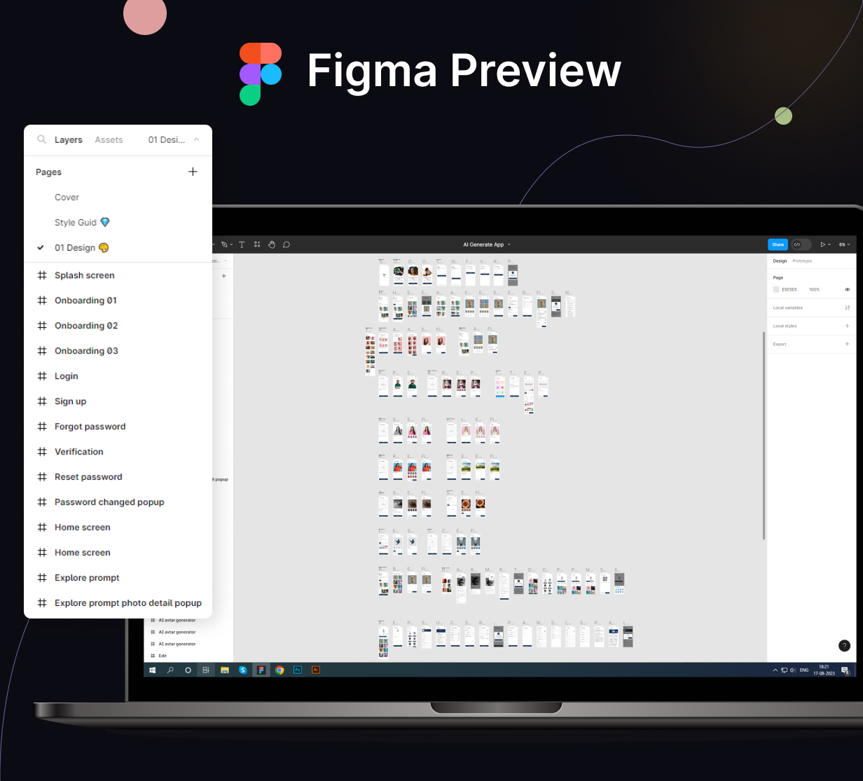 Genart UI template - AI Art Generator and Image editor app in Flutter (Android, iOS) | ImaginAI App - 21