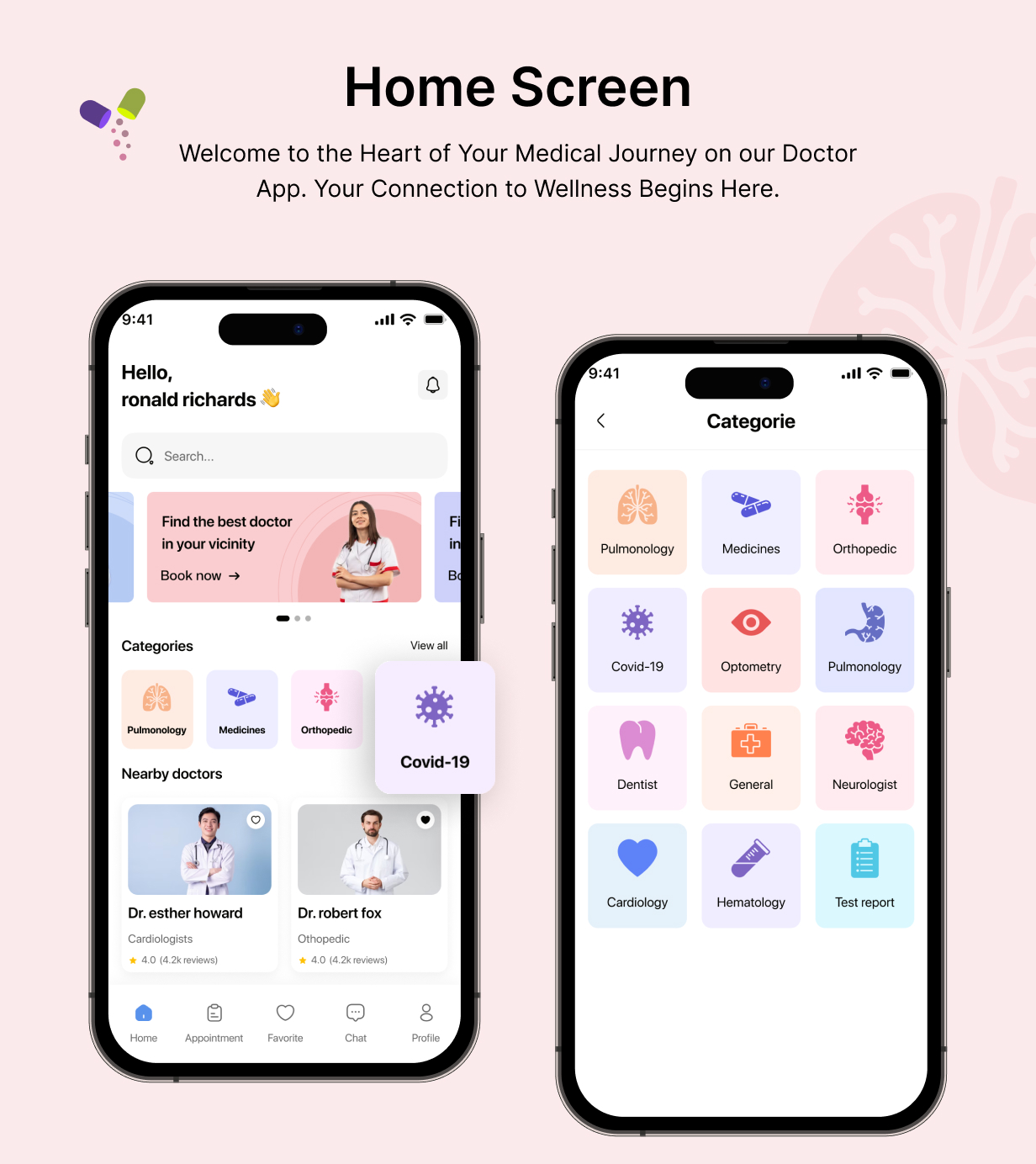 Medicare Pro template: Doctor Appointment booking app in Flutter (Android, iOS) | DocPortal App - 7