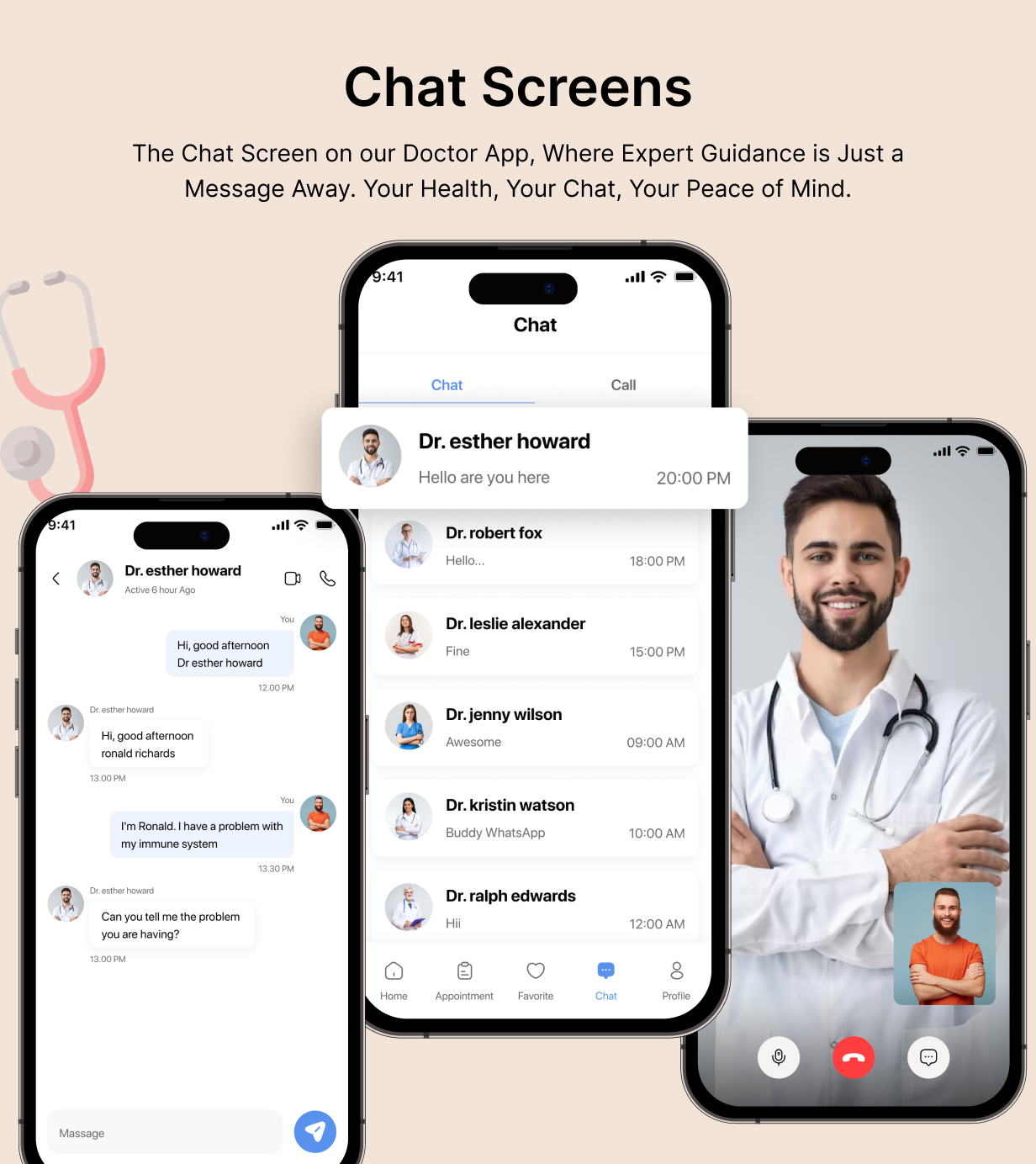 Medicare Pro template: Doctor Appointment booking app in Flutter (Android, iOS) | DocPortal App - 9