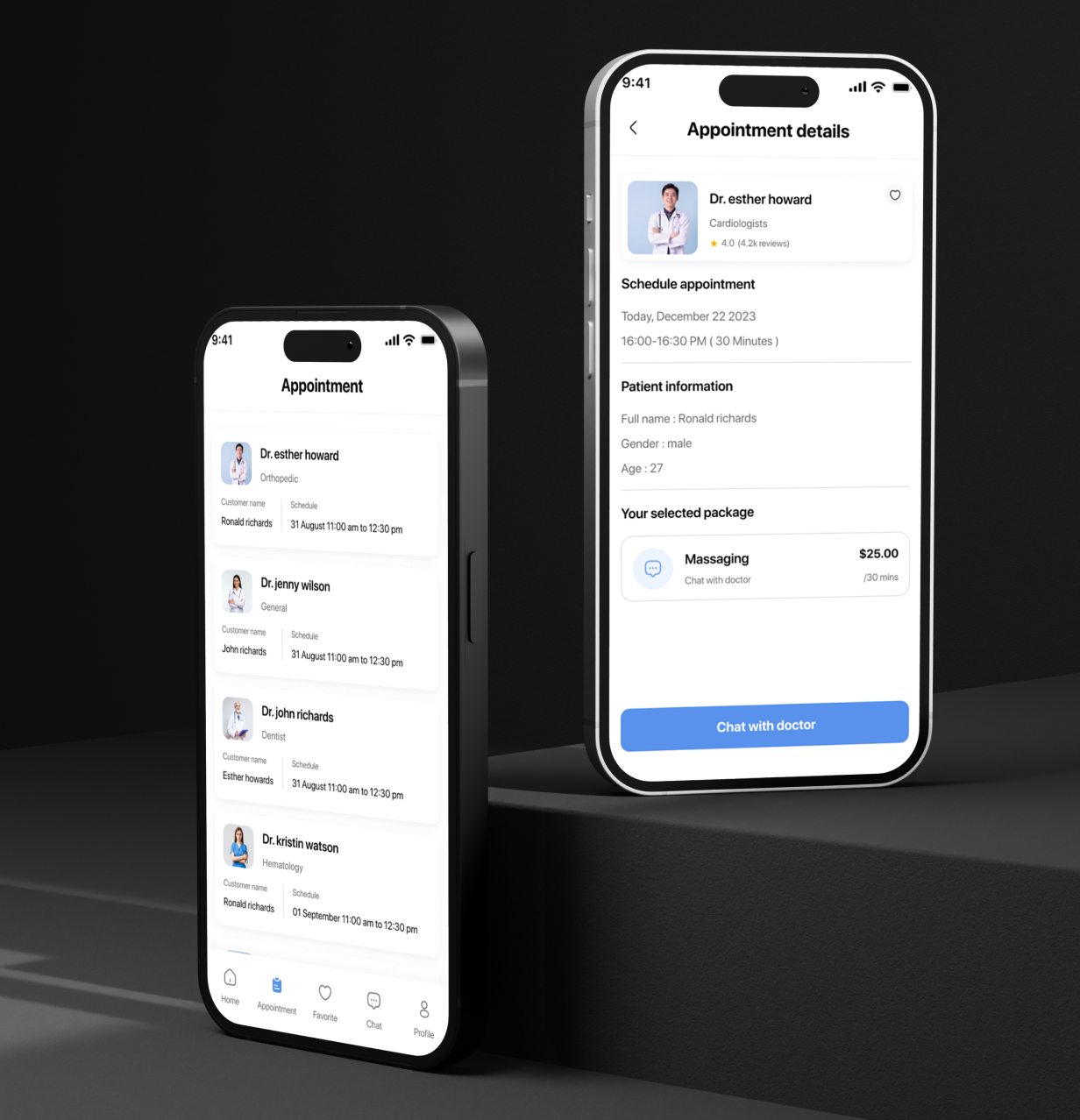 Medicare Pro template: Doctor Appointment booking app in Flutter (Android, iOS) | DocPortal App - 14
