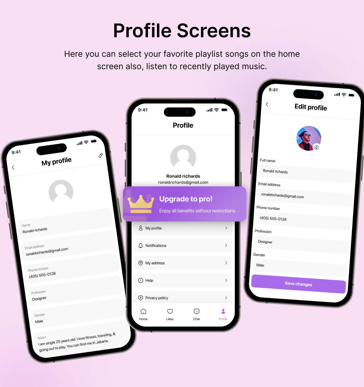 TenderTalks: Socialize & Match app in Flutter 3.x (Android, iOS) UI template | Dating App - 11