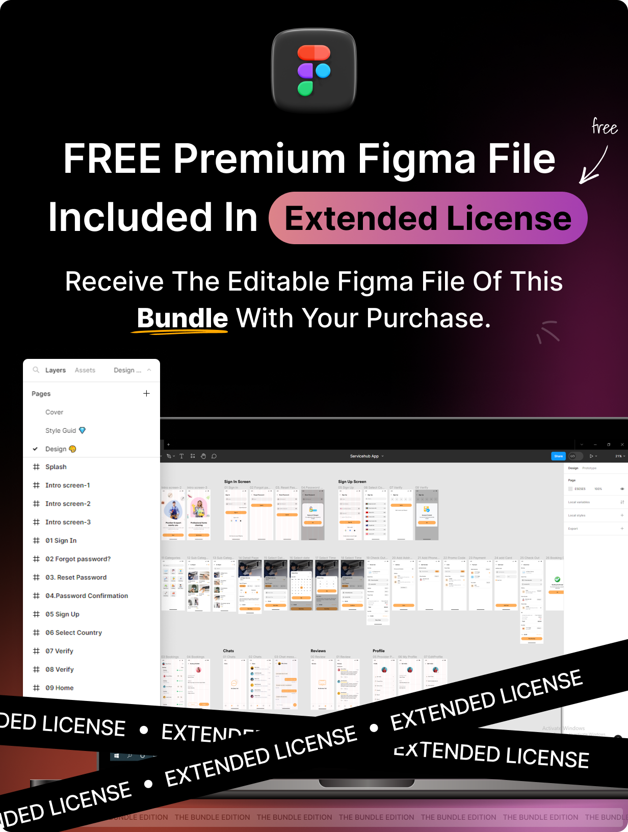 Flutter UI Bundle templates: Flutter UI Master Kit | The Premium App Bundle Edition - 23