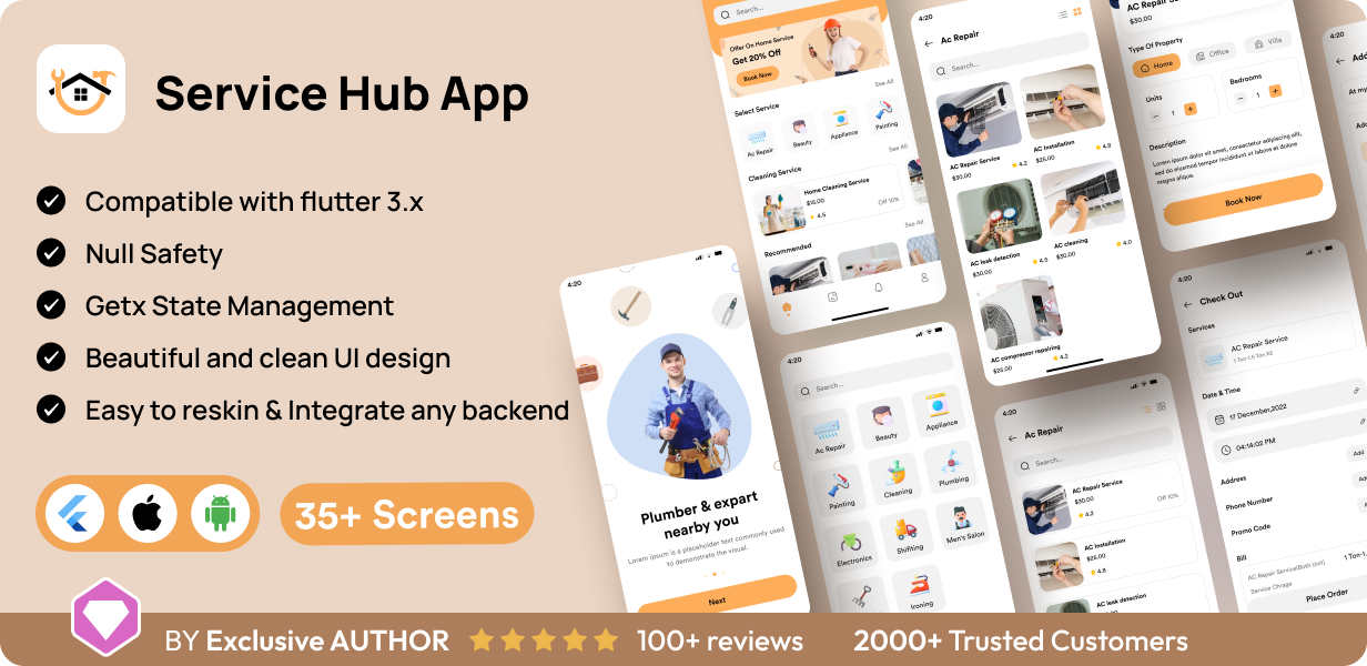 Service hub app