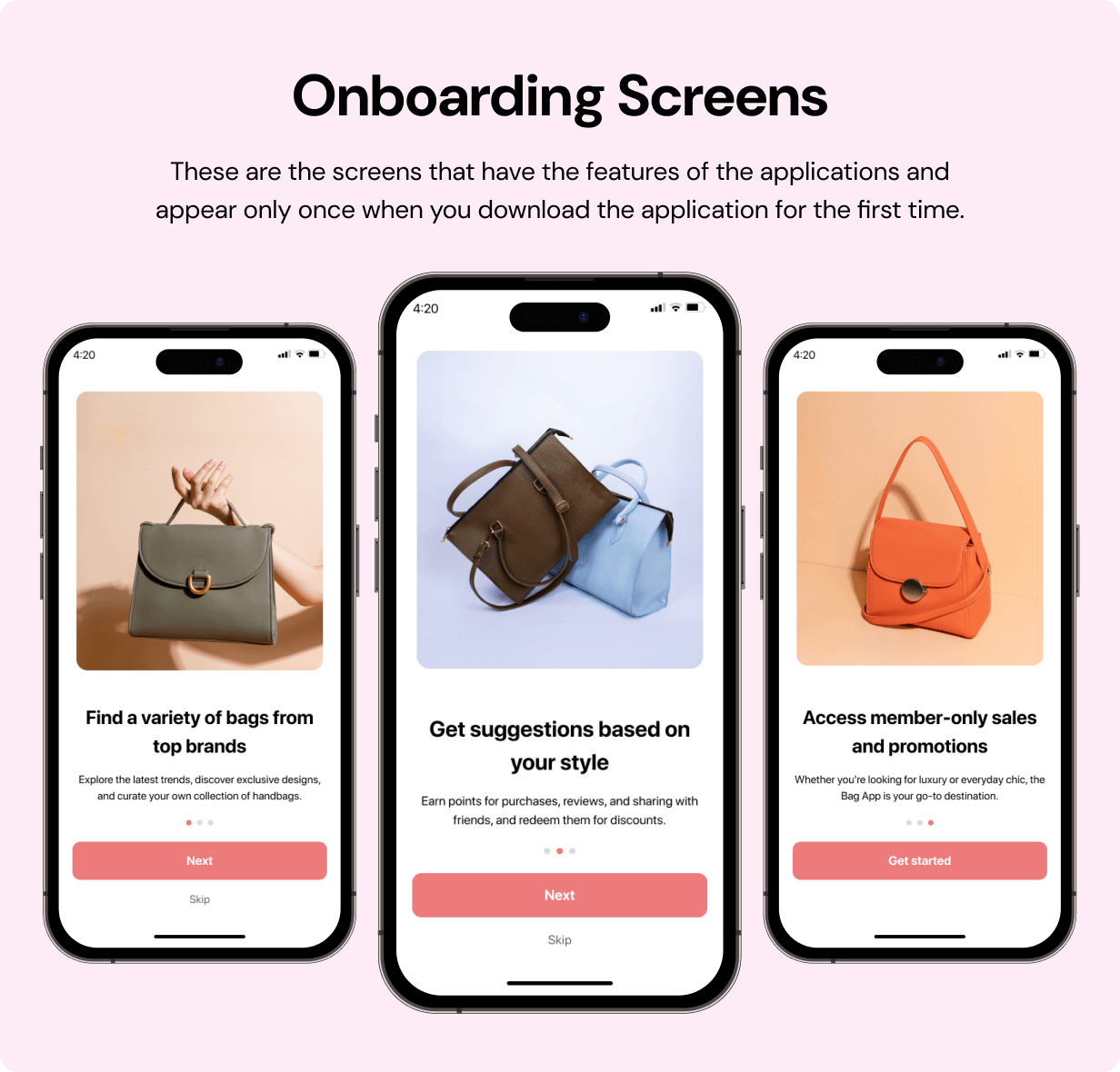 Bag Store App - E-commerce Store app in Flutter 3.x (Android, iOS) with WooCommerce Full App