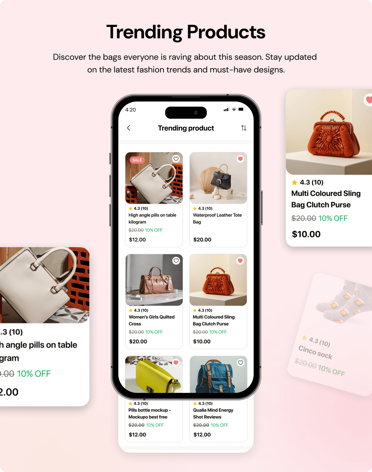 Bag Store App - E-commerce Store app in Flutter 3.x (Android, iOS) with WooCommerce Full App