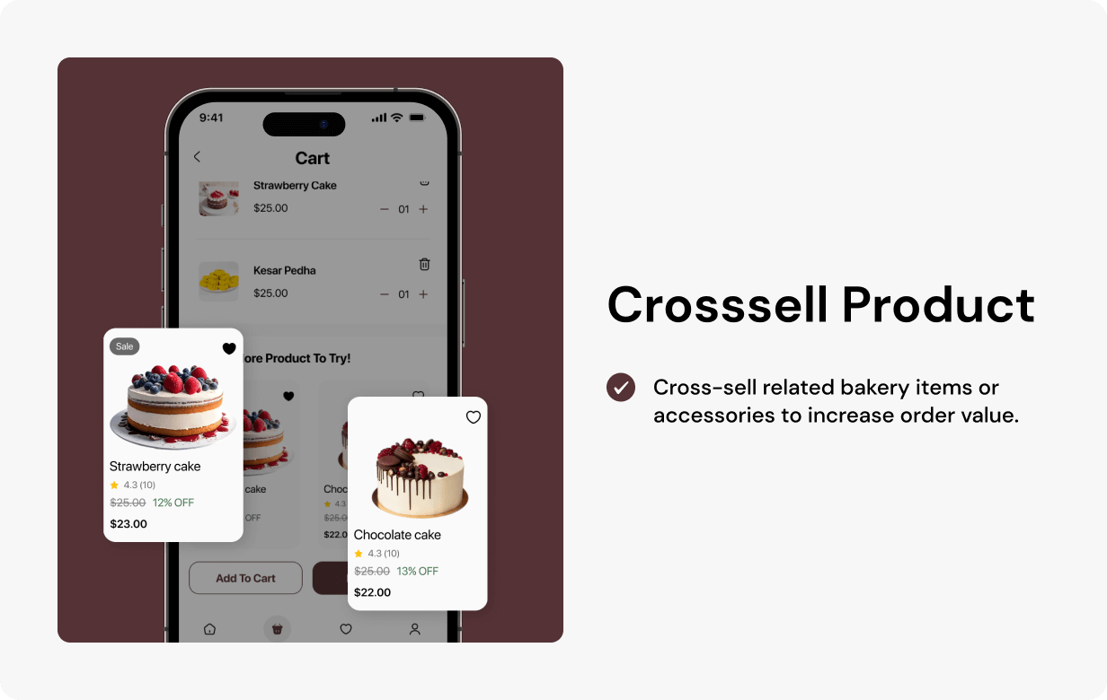 Bakery Shop App - E-commerce Store app in Flutter 3.x (Android, iOS) with WooCommerce Full App - 17