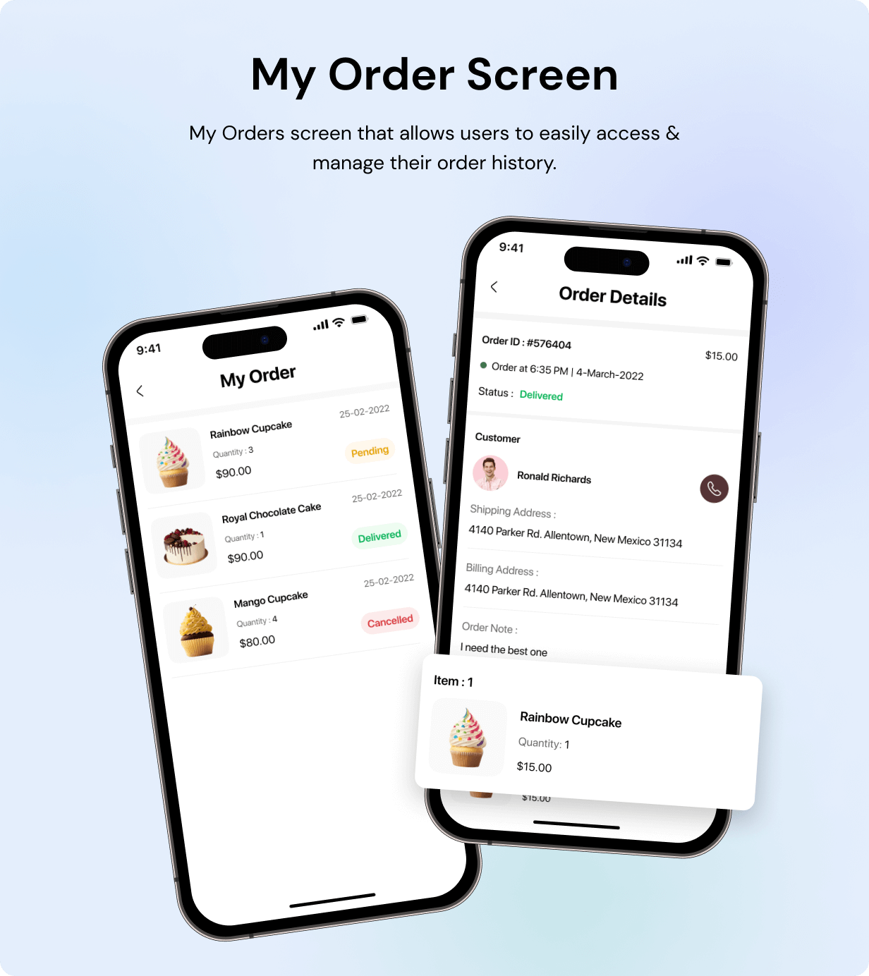 Bakery Shop App - E-commerce Store app in Flutter 3.x (Android, iOS) with WooCommerce Full App - 18