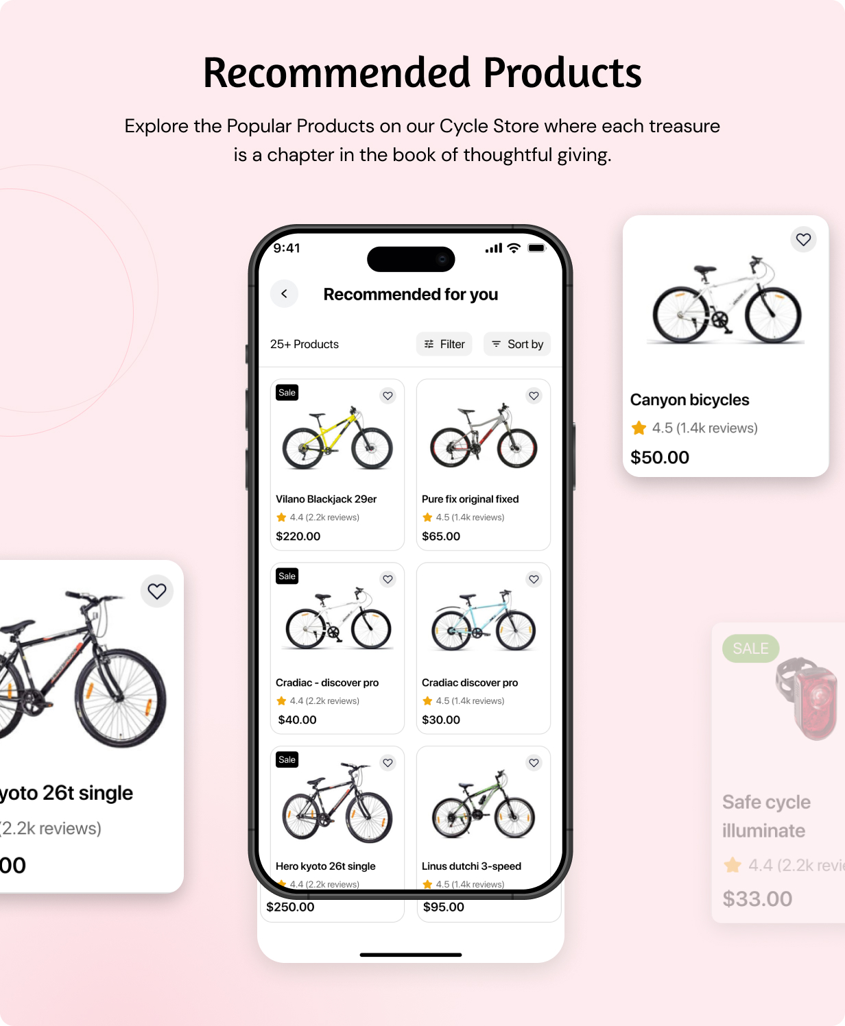 Cycle Store App - E-commerce Store app in Flutter (Android, iOS) with WooCommerce Full App