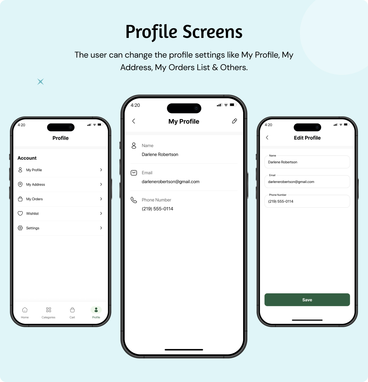 Cycle Store App - E-commerce Store app in Flutter (Android, iOS) with WooCommerce Full App