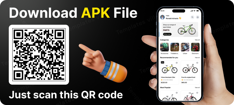 Cycle Store App - E-commerce Store app in Flutter (Android, iOS) with WooCommerce Full App