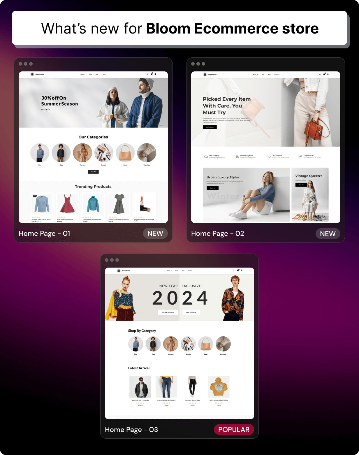 Bloom Store App - E-commerce Store app in Flutter 3.x (Android, iOS) with WooCommerce Full App