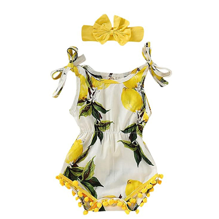 baby girl yellow