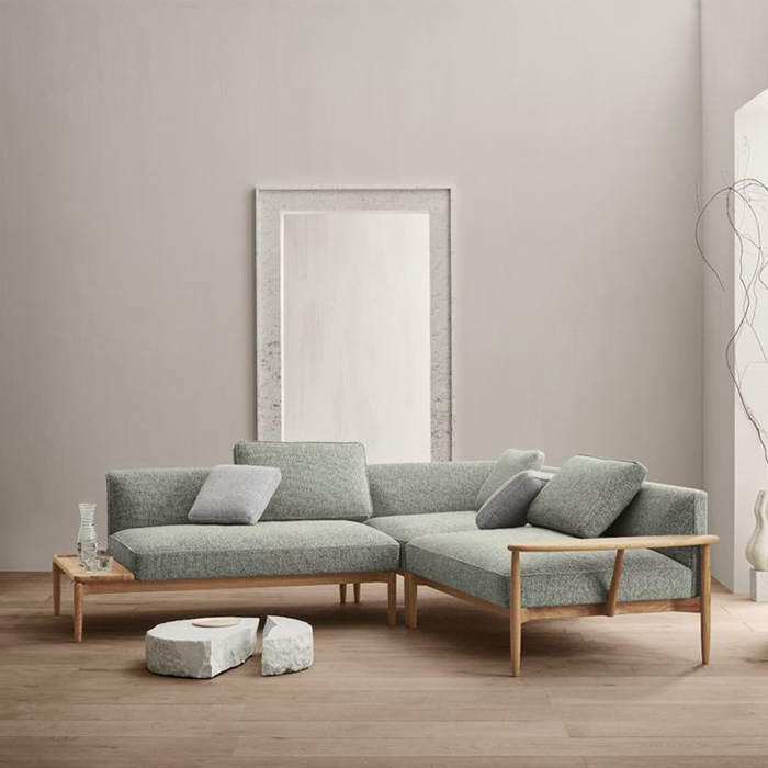 Camelback sofa