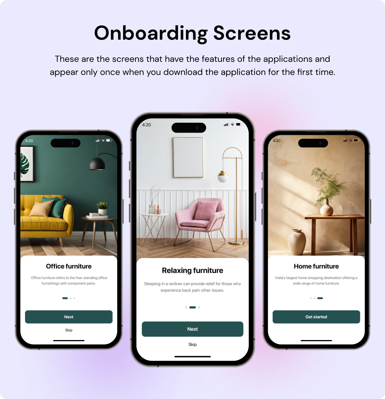 DecorHome App - Online Furniture Selling in Flutter 3.x (Android, iOS) with WooCommerce Full App - 8
