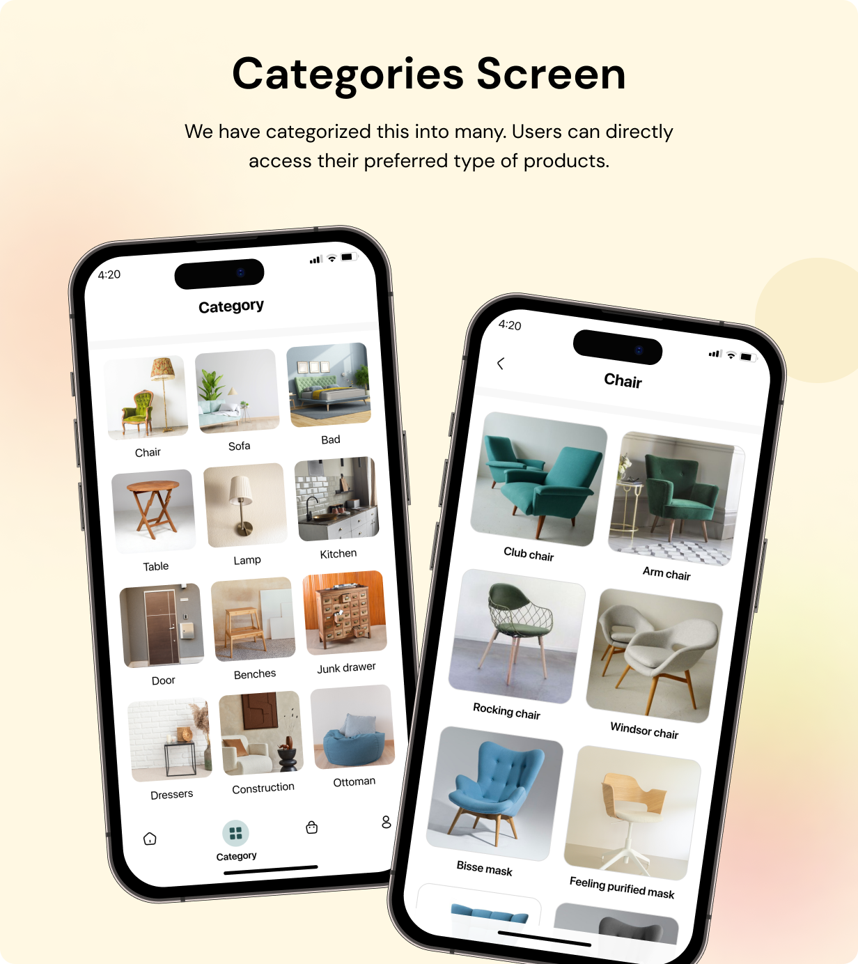 DecorHome App - Online Furniture Selling in Flutter 3.x (Android, iOS) with WooCommerce Full App - 11