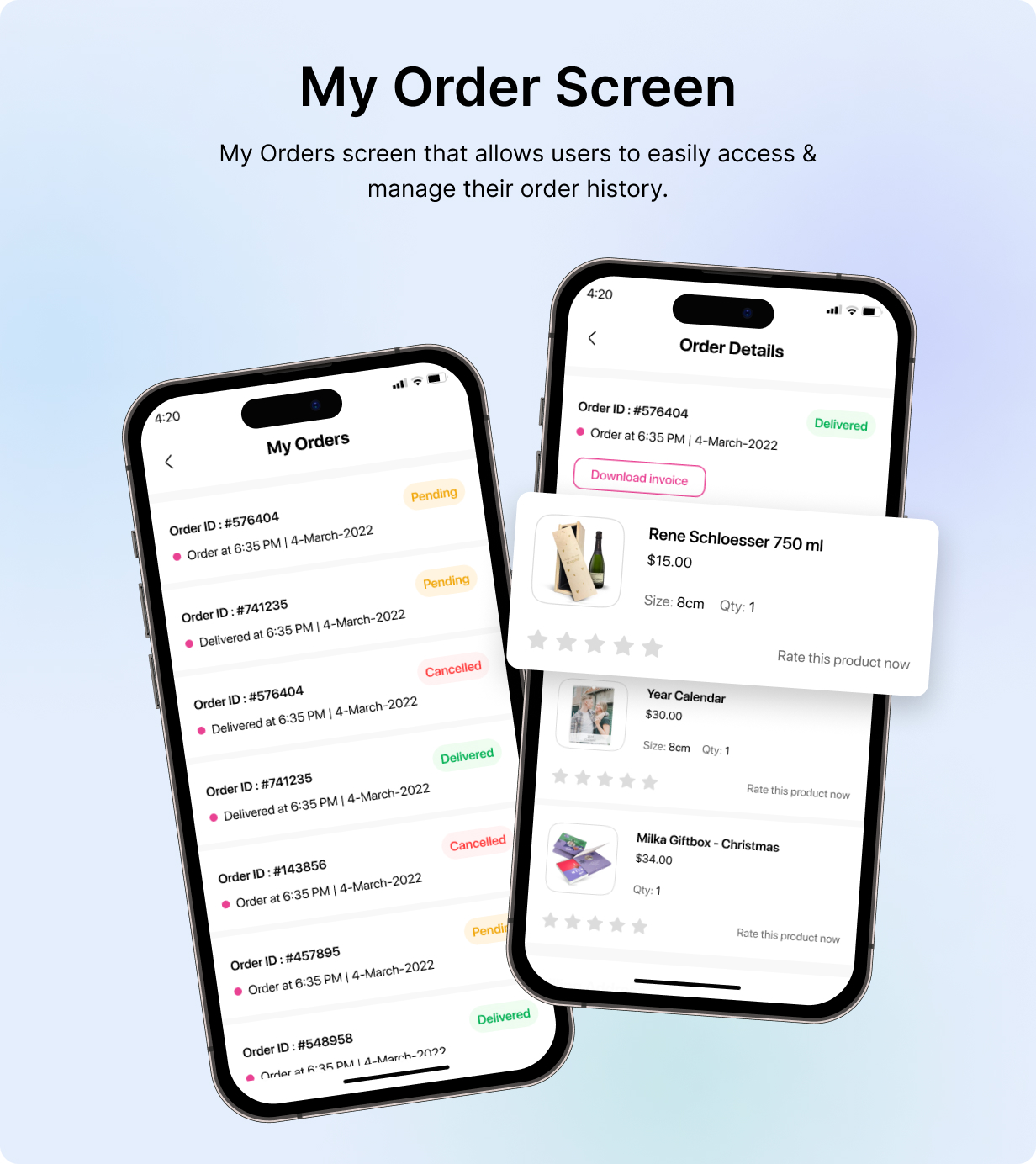 Giftly App - Online Gift Store Flutter 3.x (Android, iOS) WooCommerce Full App | Daily Gift App - 16