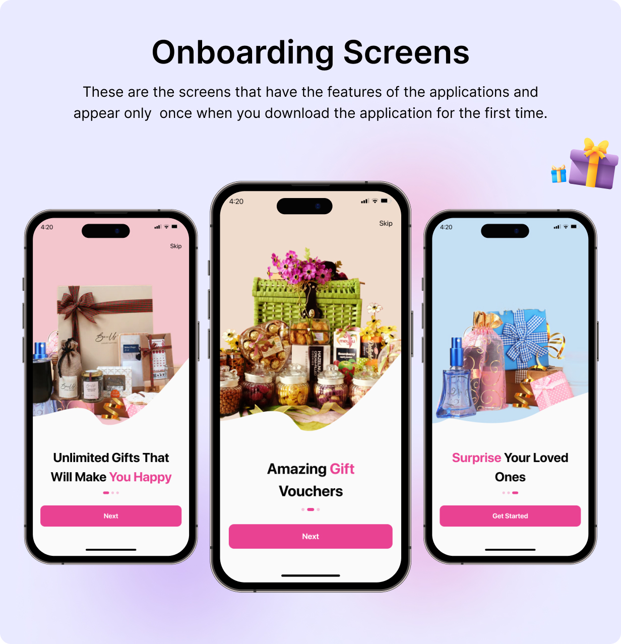 Giftly App - Online Gift Store Flutter 3.x (Android, iOS) WooCommerce Full App | Daily Gift App - 8