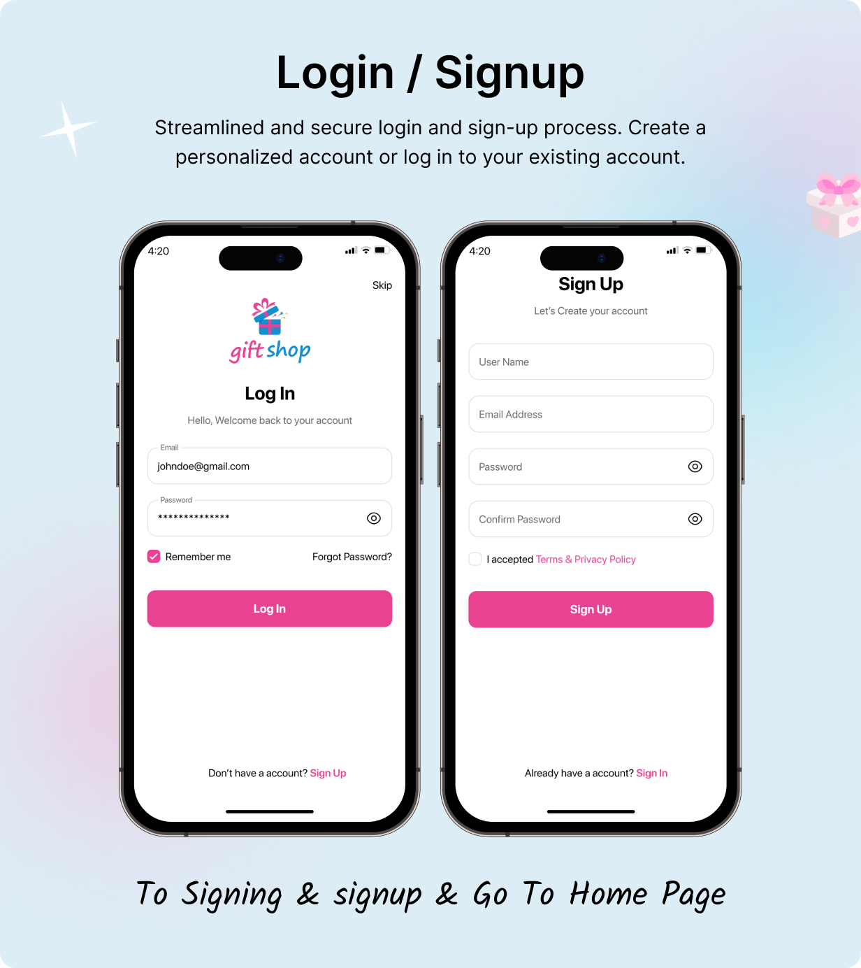 Giftly App - Online Gift Store Flutter 3.x (Android, iOS) WooCommerce Full App | Daily Gift App - 9