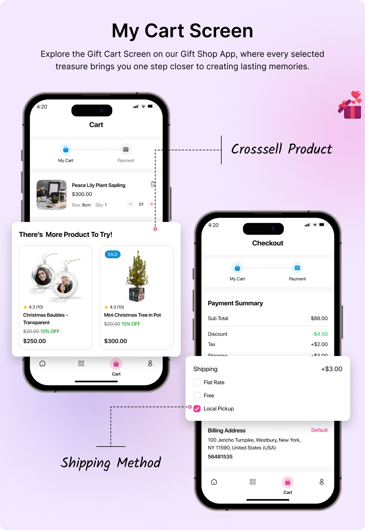 Giftly App - Online Gift Store Flutter 3.x (Android, iOS) WooCommerce Full App | Daily Gift App - 14