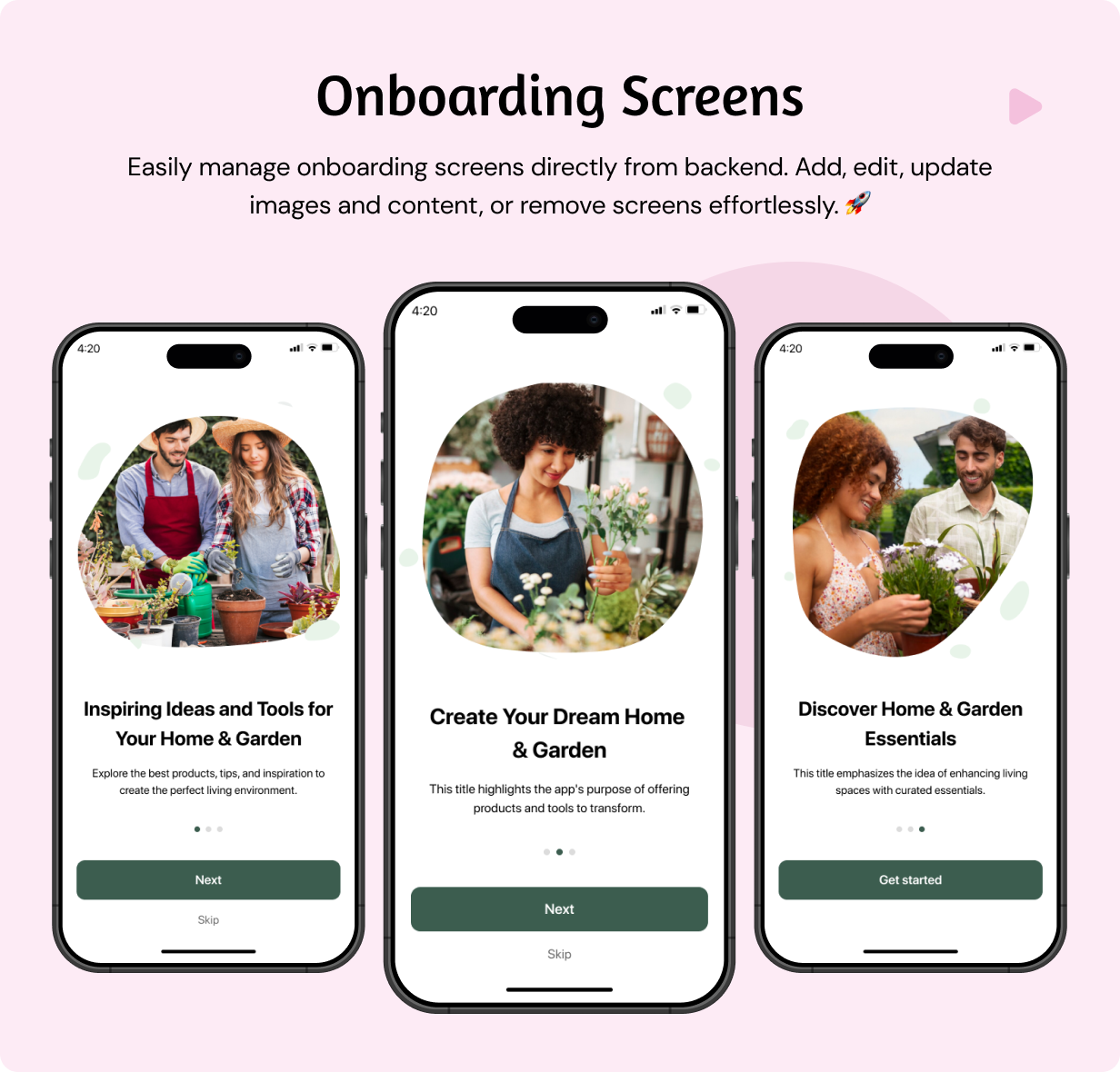 Garden Equipment Store App - E-commerce app in Flutter 3.x (Android, iOS) with WooCommerce Full App - 6