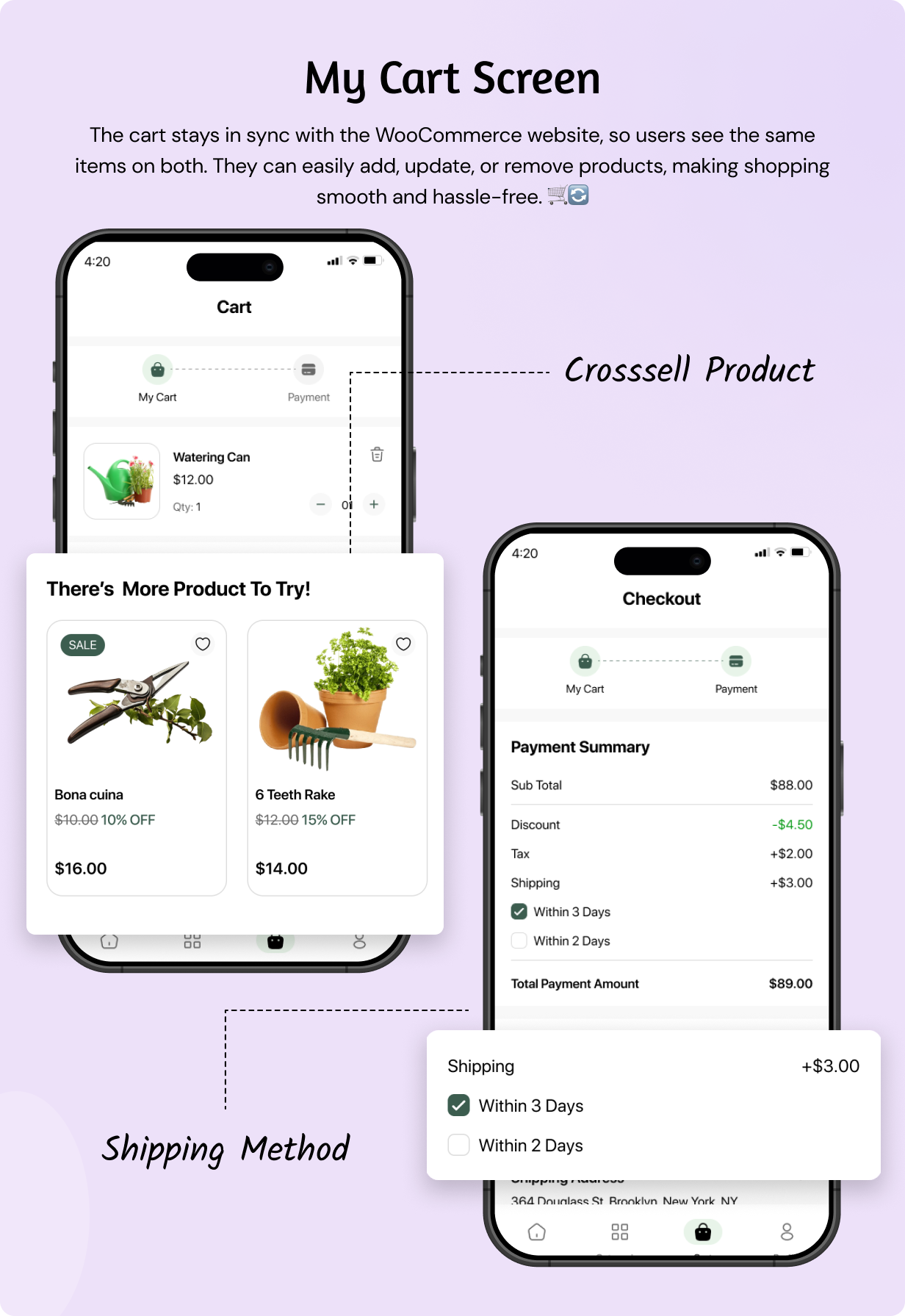 Garden Equipment Store App - E-commerce app in Flutter 3.x (Android, iOS) with WooCommerce Full App - 12