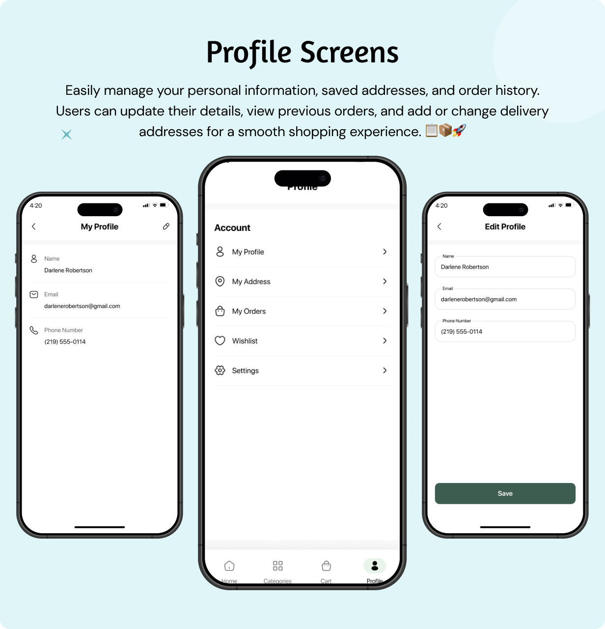 Garden Equipment Store App - E-commerce app in Flutter 3.x (Android, iOS) with WooCommerce Full App - 13