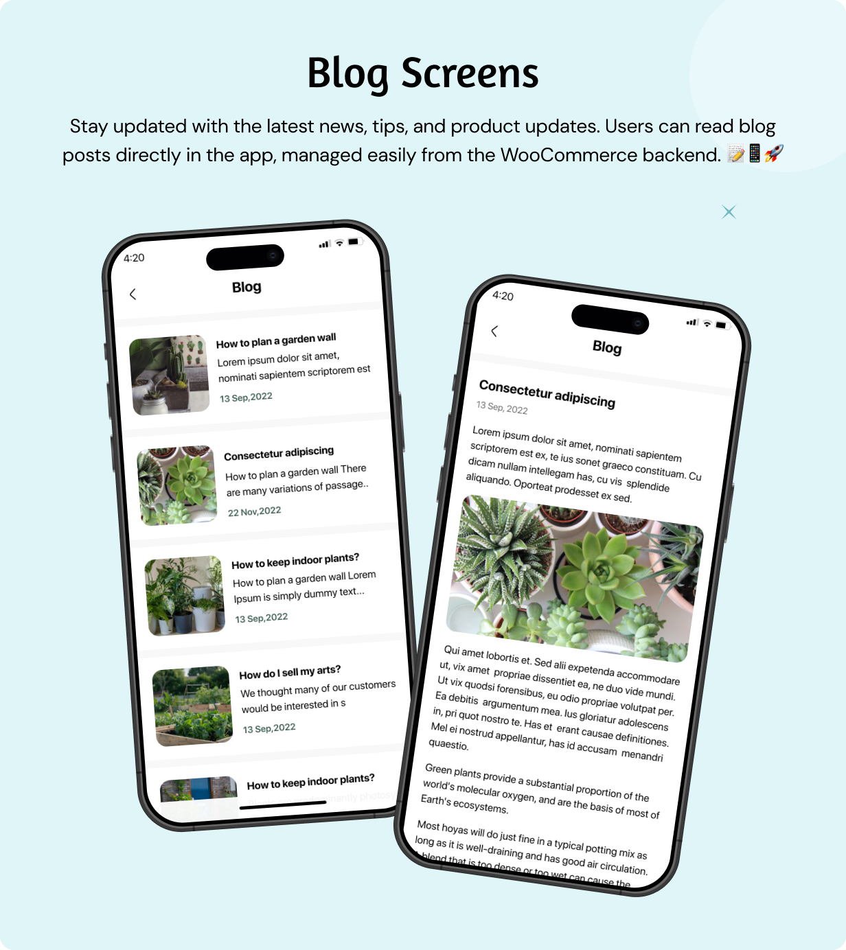 Garden Equipment Store App - E-commerce app in Flutter 3.x (Android, iOS) with WooCommerce Full App - 15