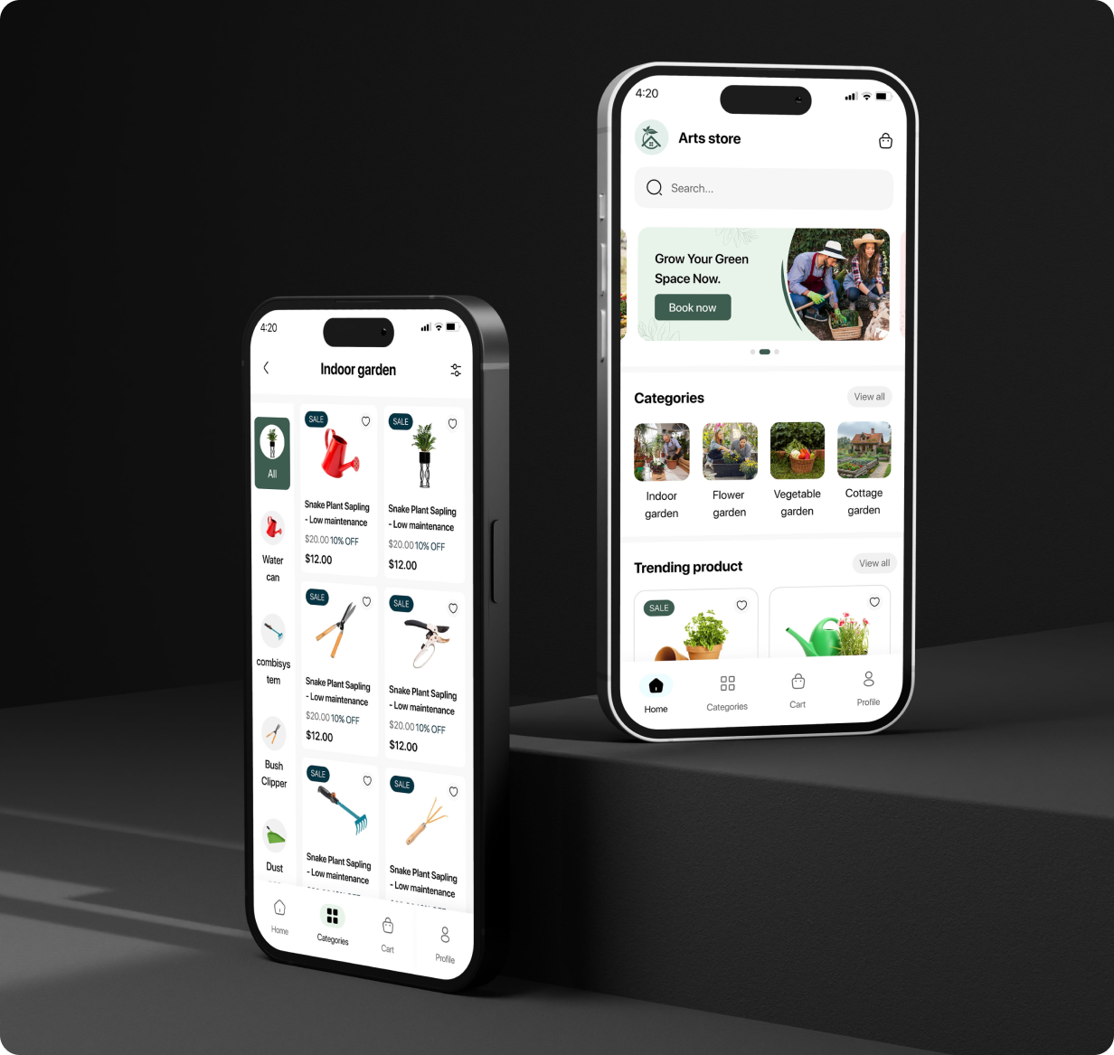 Garden Equipment Store App - E-commerce app in Flutter 3.x (Android, iOS) with WooCommerce Full App - 20