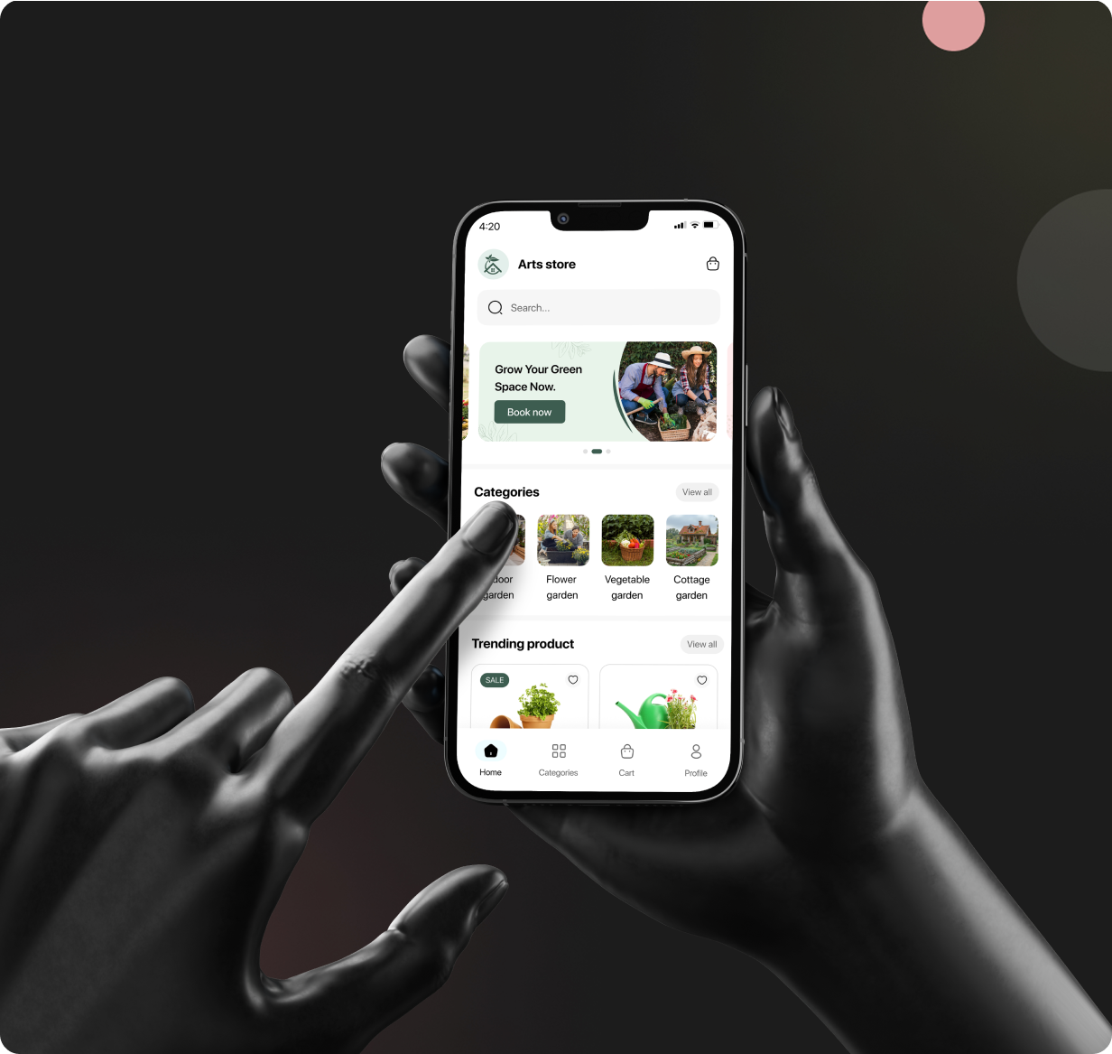 Garden Equipment Store App - E-commerce app in Flutter 3.x (Android, iOS) with WooCommerce Full App - 26