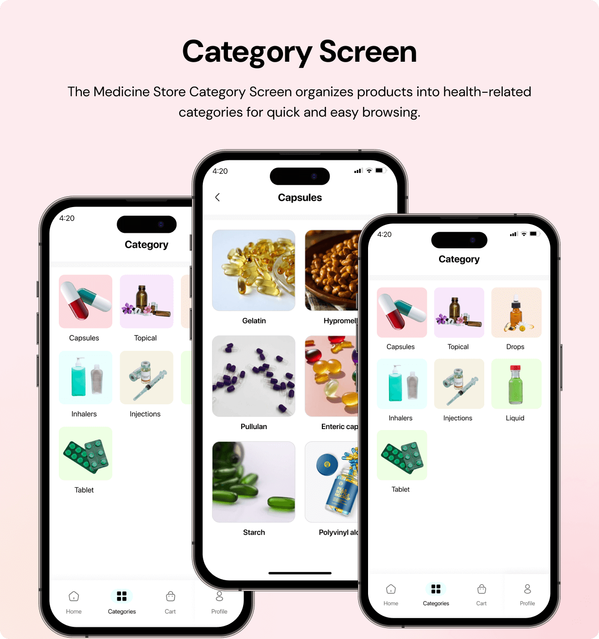 Medicine App store - E-commerce Store app in Flutter 3.x (Android, iOS) with WooCommerce Full App - 10