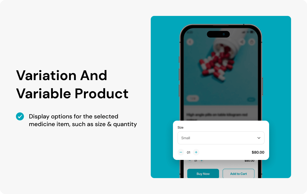 Medicine App store - E-commerce Store app in Flutter 3.x (Android, iOS) with WooCommerce Full App - 12