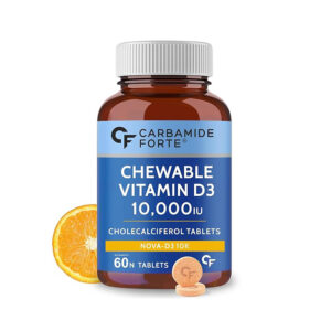 chweable tablet orange flavour