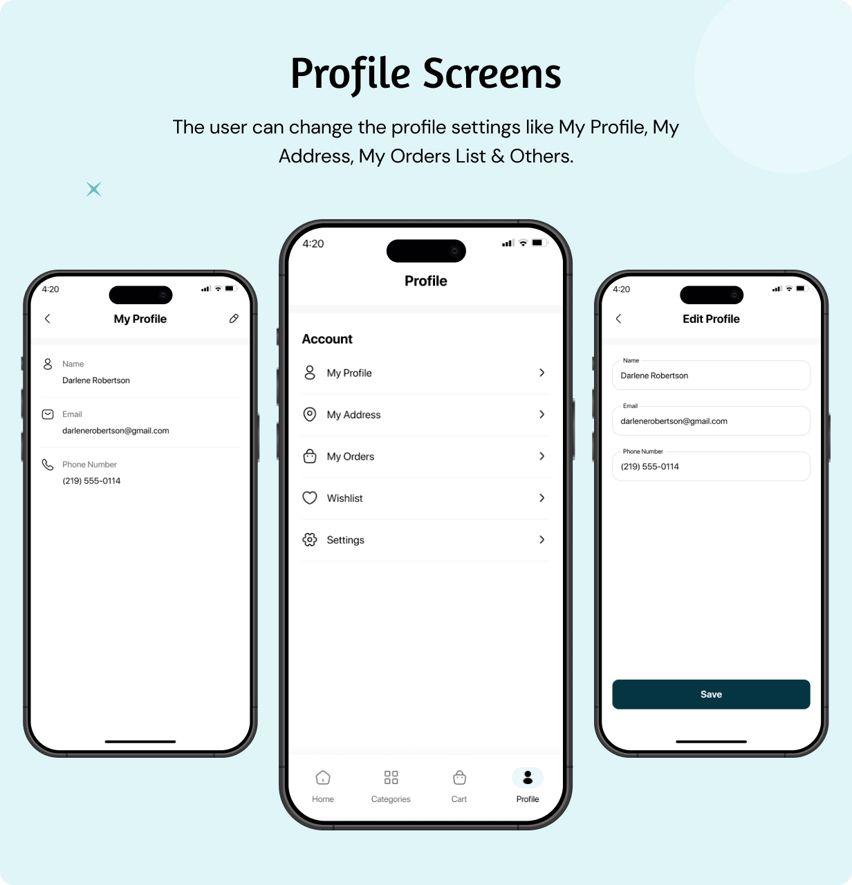 Nail Polish Store App - E-commerce Store app in Flutter 3.x (Android, iOS) with WooCommerce Full App