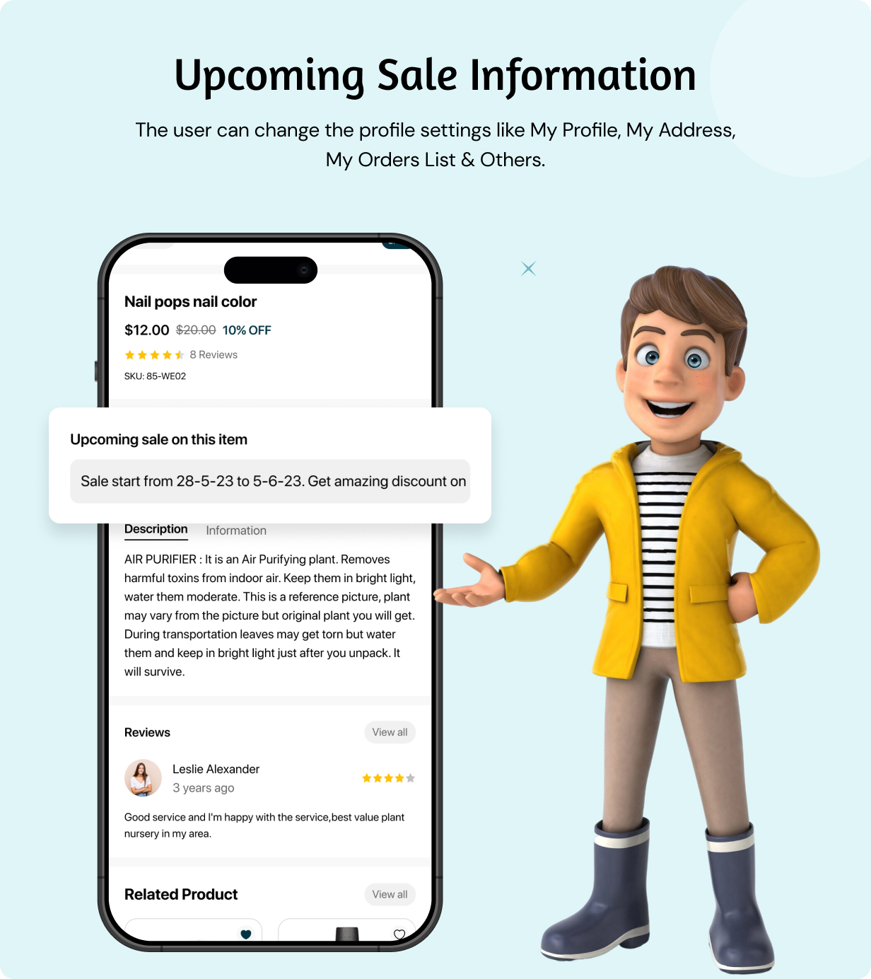 Nail Polish Store App - E-commerce Store app in Flutter 3.x (Android, iOS) with WooCommerce Full App