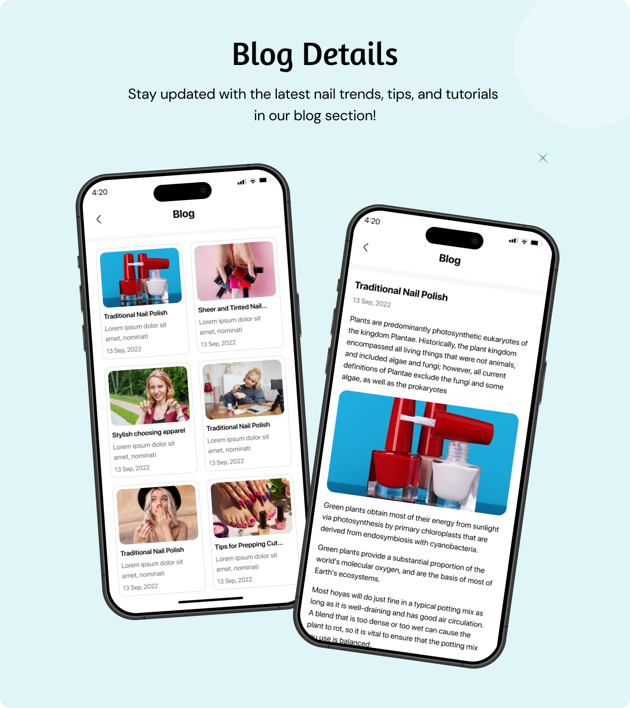 Nail Polish Store App - E-commerce Store app in Flutter 3.x (Android, iOS) with WooCommerce Full App