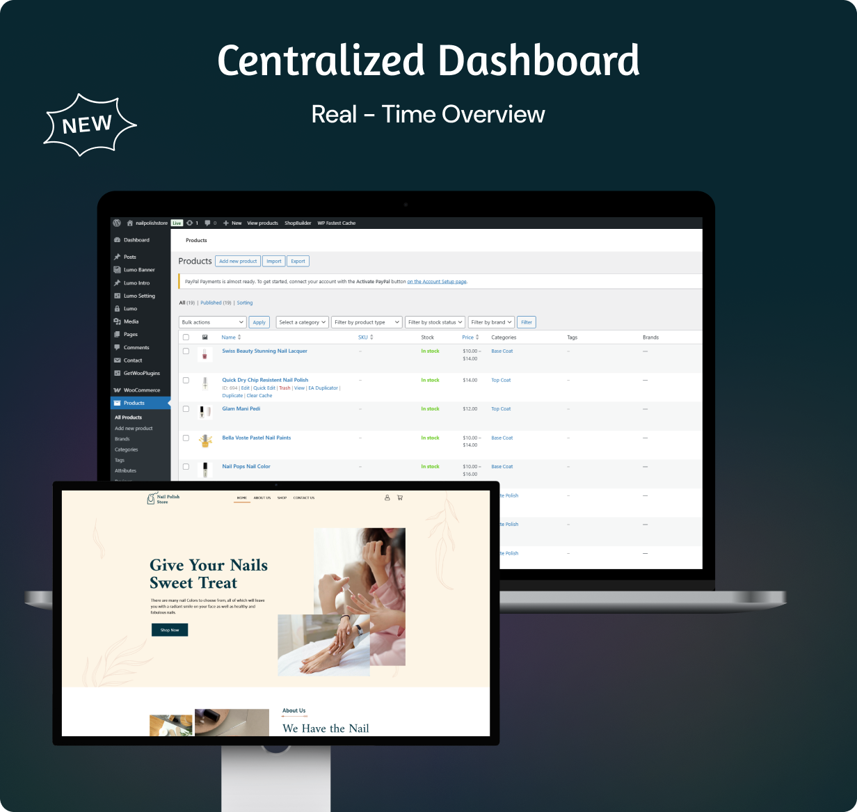 Nail Polish Store App - E-commerce Store app in Flutter 3.x (Android, iOS) with WooCommerce Full App