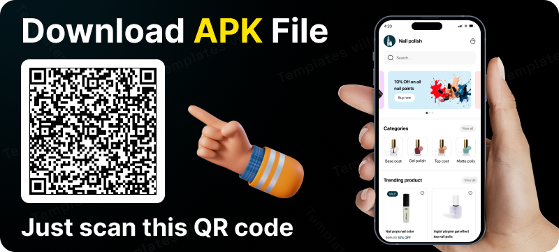 Nail Polish Store App - E-commerce Store app in Flutter 3.x (Android, iOS) with WooCommerce Full App