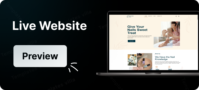Nail Polish Store App - E-commerce Store app in Flutter 3.x (Android, iOS) with WooCommerce Full App