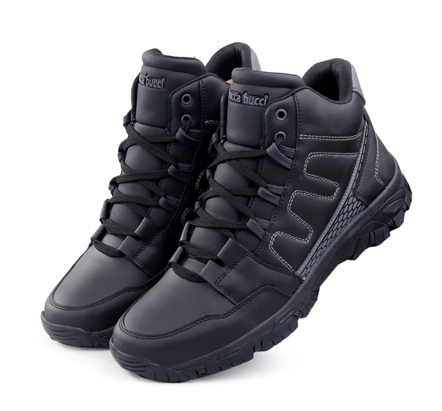 Bacca Bucci EVEREST High Ankle 6 inches Riding Boots for Mountaineering Backpacking Hiking